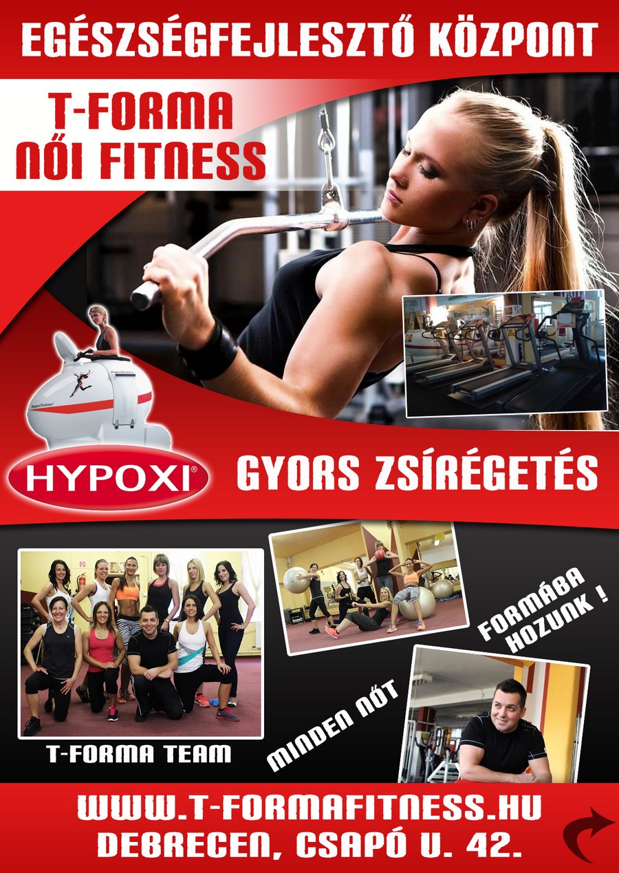 T-Forma Fitness Kzpont - Debrecen